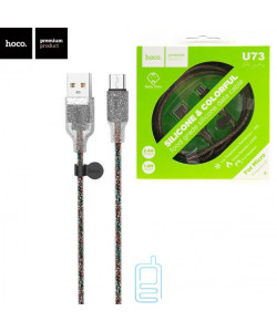 USB Кабель Hoco U73 ″Star″ micro USB 1.2М черный