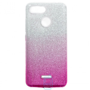 Чехол силиконовый Shine Xiaomi Redmi 6 градиент розовый