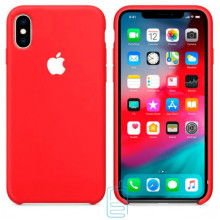 Чохол Silicone Case Apple iPhone XS Max червоний 31