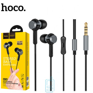 Навушники з мікрофоном Hoco M38 сірі