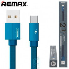 USB кабель Remax RC-094a Kerolla Type-C 1m синій