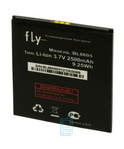 Аккумулятор Fly BL8605 2500 mAh FS502 Cirrus 1 AAAA/Original тех.пакет