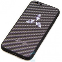 Чохол силіконовий MITSUBISHI CARBON Apple iPhone 6 чорний