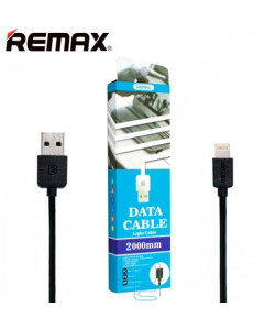 USB кабель Remax Light speed RC-06i Apple Lightning 2m черный