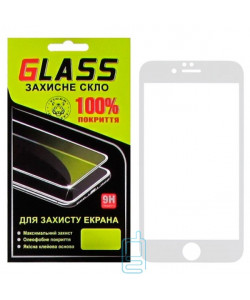 Захисне скло Full Glue Apple iPhone 6 Plus white Glass