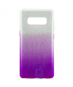 Чехол силиконовый Shine Samsung Note 8 N950 градиент фиолетовый