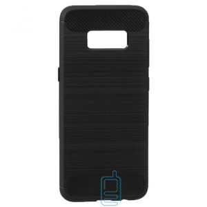 Чехол силиконовый Polished Carbon Samsung S8 G950 черный