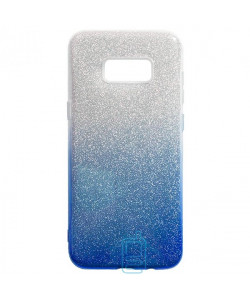 Чехол силиконовый Shine Samsung S8 G950 градиент синий