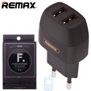 Сетевое зарядное устройство Remax Flinc RP-U29 2USB 2.1A black