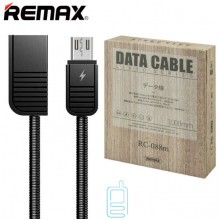 USB Кабель Remax Linyo RC-088m micro USB черный
