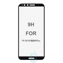 Защитное стекло 5D Huawei Y9 2018, Enjoy 8 Plus black тех.пакет