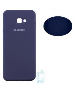 Чохол Silicone Cover Full Samsung J4 Plus 2018 J415 синій
