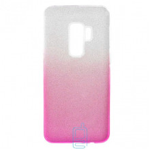 Чехол силиконовый Shine Samsung S9 Plus G965 градиент розовый