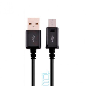 USB Кабель Galaxy (штекер 0.8mm) micro USB без упаковки чорний