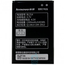 Аккумулятор Lenovo BL214 1300 mAh для A316, A269, A208T, A218T AAAA/Original тех.пакет