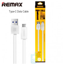 USB кабель Remax Fleet speed RT-C1 Type-C 1m білий