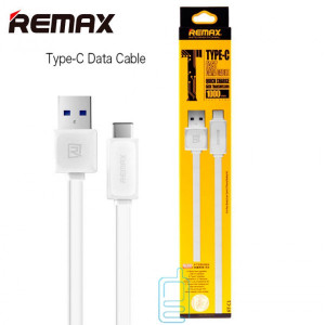USB кабель Remax Fleet speed RT-C1 Type-C 1m білий