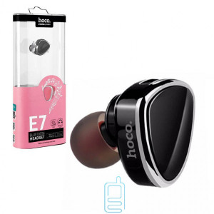 Bluetooth гарнітура Hoco Mono E7 чорна