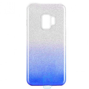 Чехол силиконовый Shine Samsung S9 G960 градиент синий