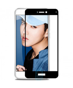 Защитное стекло Full Screen Huawei P8 Lite black тех.пакет