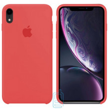 Чехол Silicone Case Apple iPhone XR розовый 52
