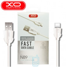 USB кабель XO NB9 Type-C 1m белый