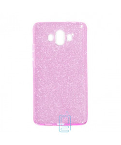 Чохол силіконовий Shine Huawei Mate 10 рожевий