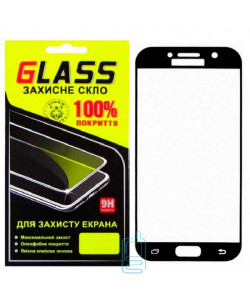 Захисне скло Full Screen Samsung A5 2017 A520 black Glass