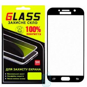 Защитное стекло Full Screen Samsung A5 2017 A520 black Glass