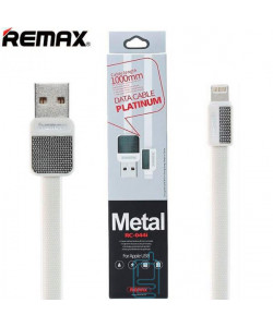 USB кабель Remax Platinum RC-044i lightning 1m білий