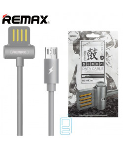 USB Кабель Remax Waist Drum RC-082m micro USB серый