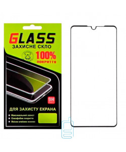 Захисне скло Full Glue Huawei P30 black Glass