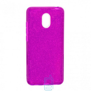 Чехол силиконовый Shine Meizu M6 фиолетовый