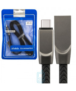 USB Кабель XTX-TC Type-C тех.пакет черный