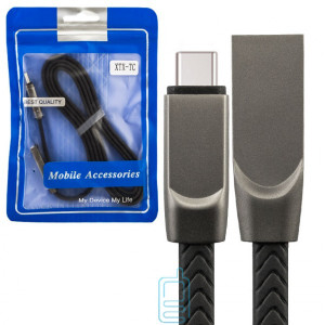 USB Кабель XTX-TC Type-C тех.пакет чорний