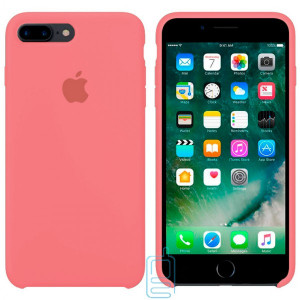 Чохол Silicone Case Apple iPhone 7 Plus, 8 Plus рожевий 52