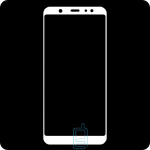 Захисне скло Full Screen Samsung A6 Plus 2018 A605 white тех.пакет