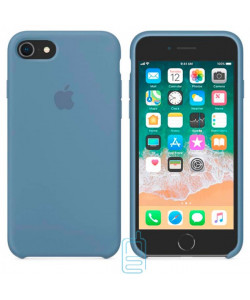 Чохол Silicone Case Apple iPhone 6, 6S темно-блакитний 24
