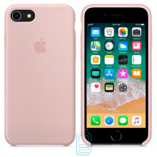 Чехол Silicone Case Apple iPhone 7, 8 бледно-розовый 19