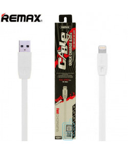 USB кабель Remax FullSpeed ​​RC-001i lightning 1m білий
