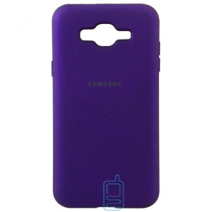 Чехол Silicone Case Full Samsung J2 Prime G532, G530 фиолетовый