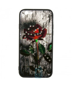 Чехол-накладка Flower Case Apple iPhone 6 Bark Rose