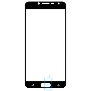 Защитное стекло Full Screen Samsung J4 2018 J400 black тех.пакет