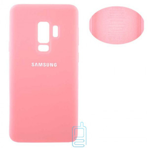 Чохол Silicone Cover Full Samsung S9 Plus G965 рожевий