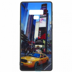 Чохол накладка Glass Case New Samsung Note 9 N960 таксі