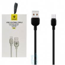 USB кабель Lenyes LC808V micro USB 1m черный