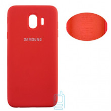 Чохол Silicone Cover Full Samsung J4 2018 J400 червоний