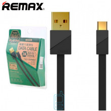 USB кабель Remax RC-048a Gold plating Type-C черный