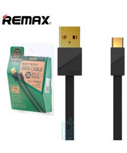 USB кабель Remax RC-048a Gold plating Type-C чорний