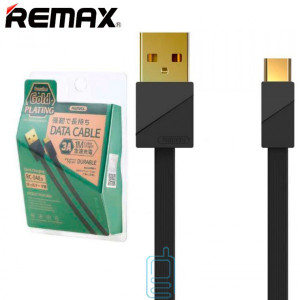 USB кабель Remax RC-048a Gold plating Type-C чорний